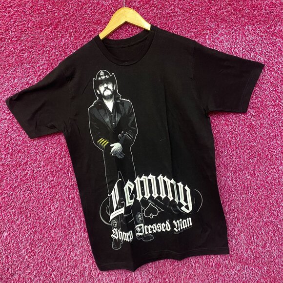 Lemmy Sharp Dressed Man T-shirt Black T-Shirt Large - Picture 3 of 4